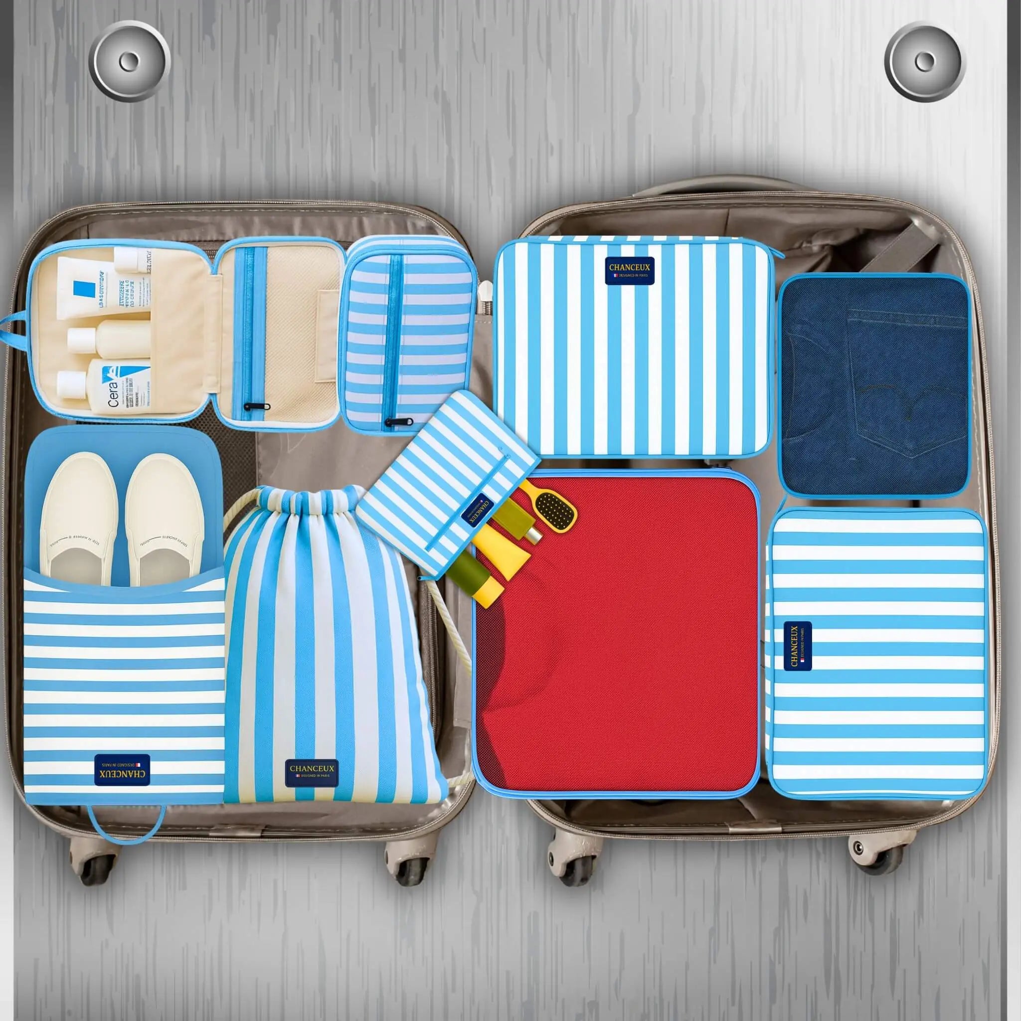 China Edition- Set of 8#pack_Pro- Vanity Bag