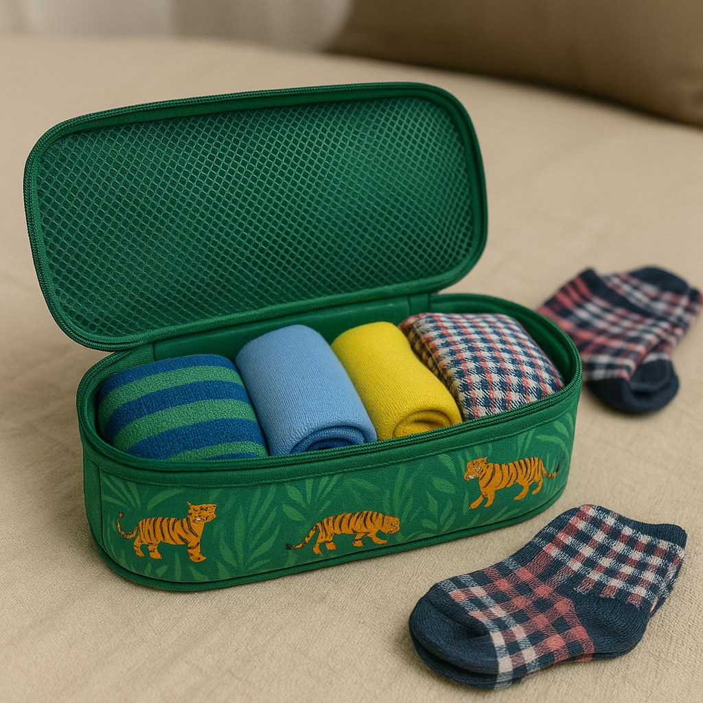Compression Socks Bag#Color_GreenTiger