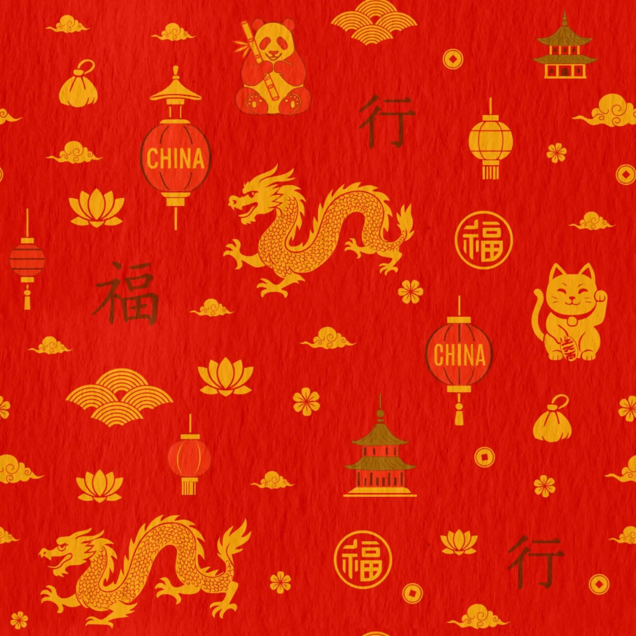 China Edition- Set of 8
