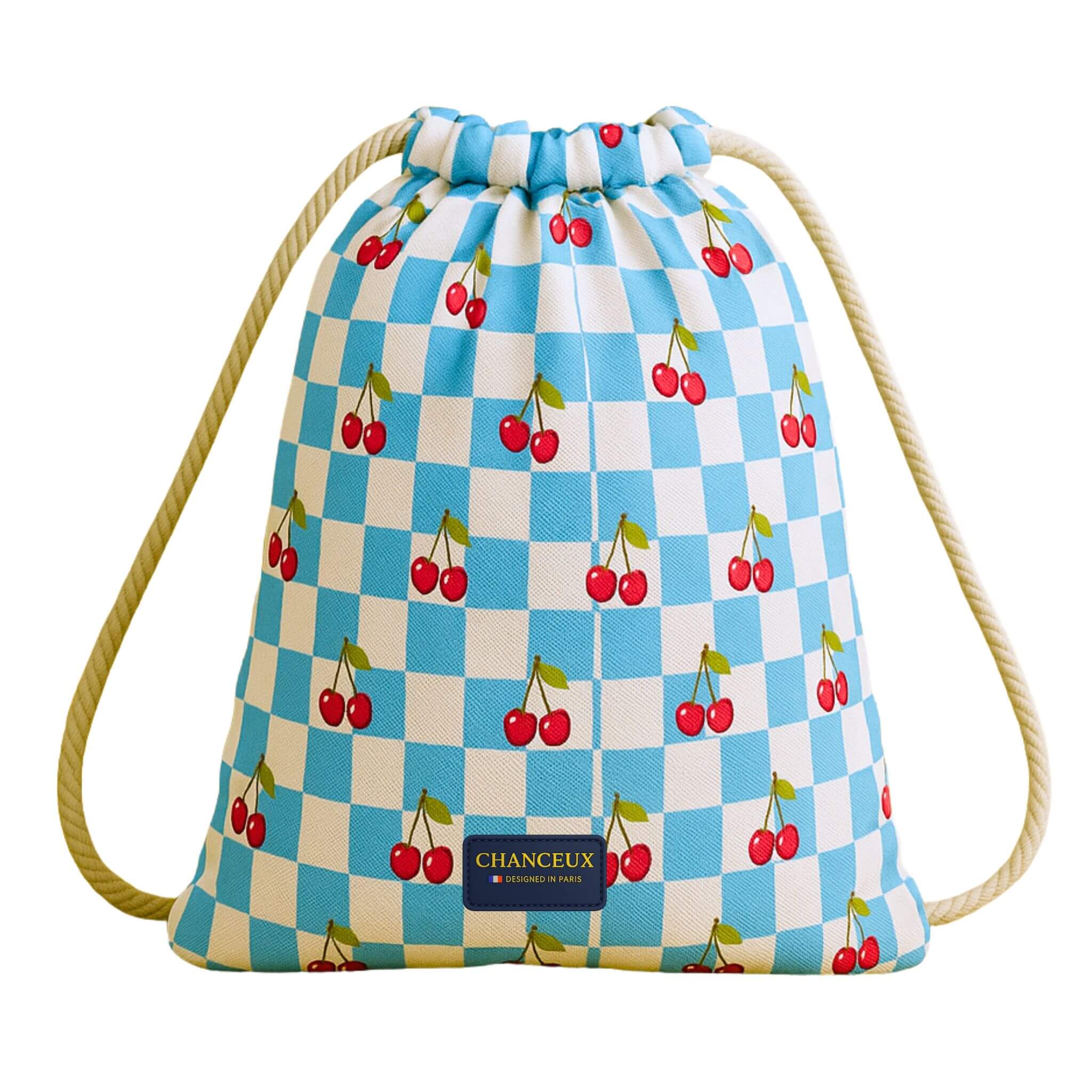 Drawstring Bagpack#Color_Cherry