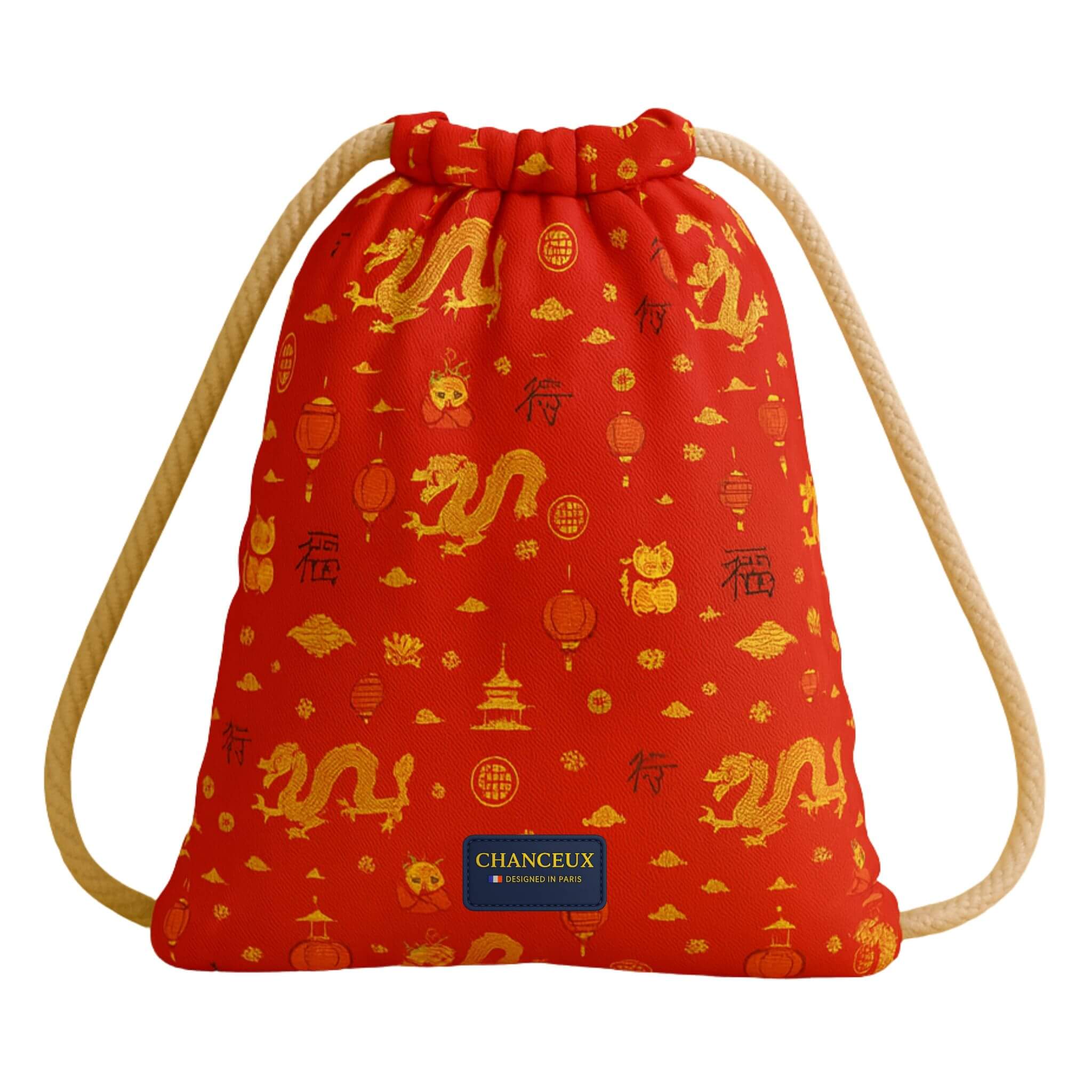 Drawstring Bagpack#Color_China Theme