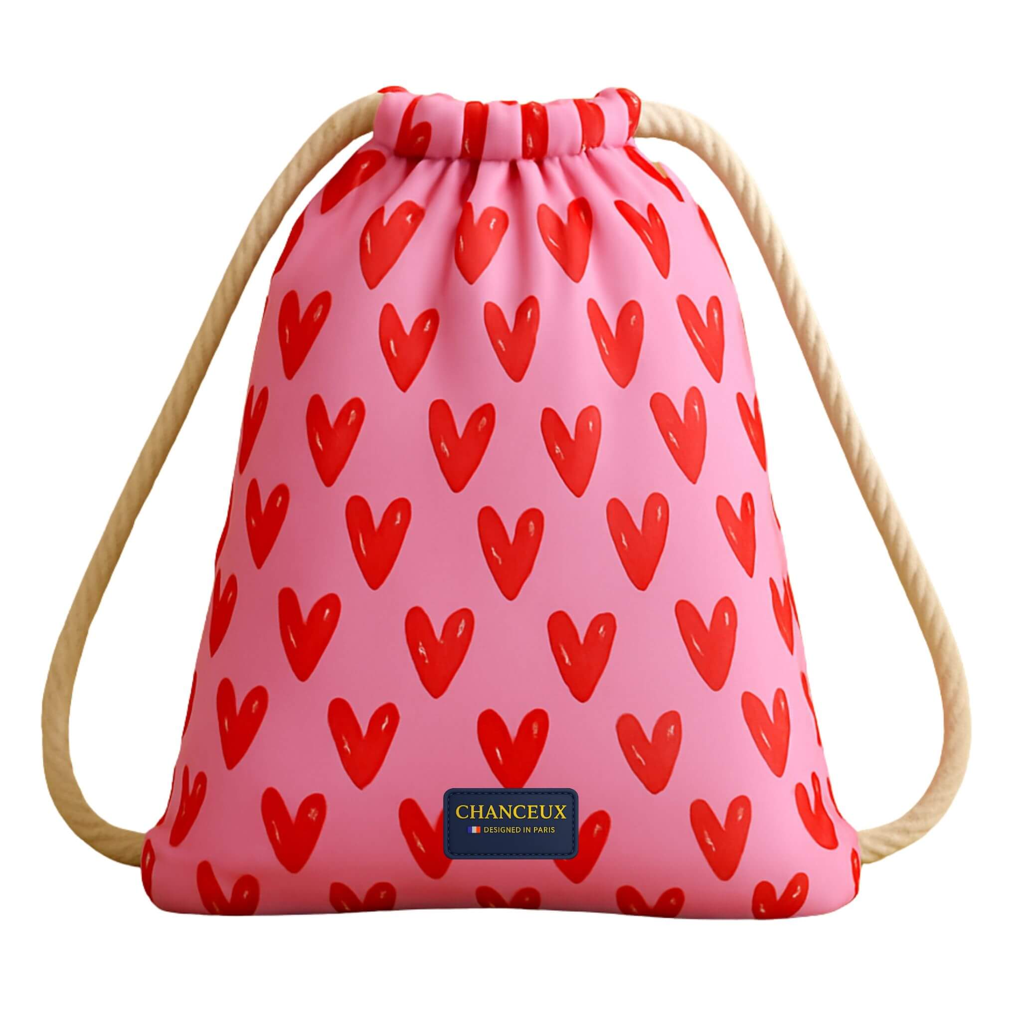 Drawstring Bagpack#Color_Cute Hearts