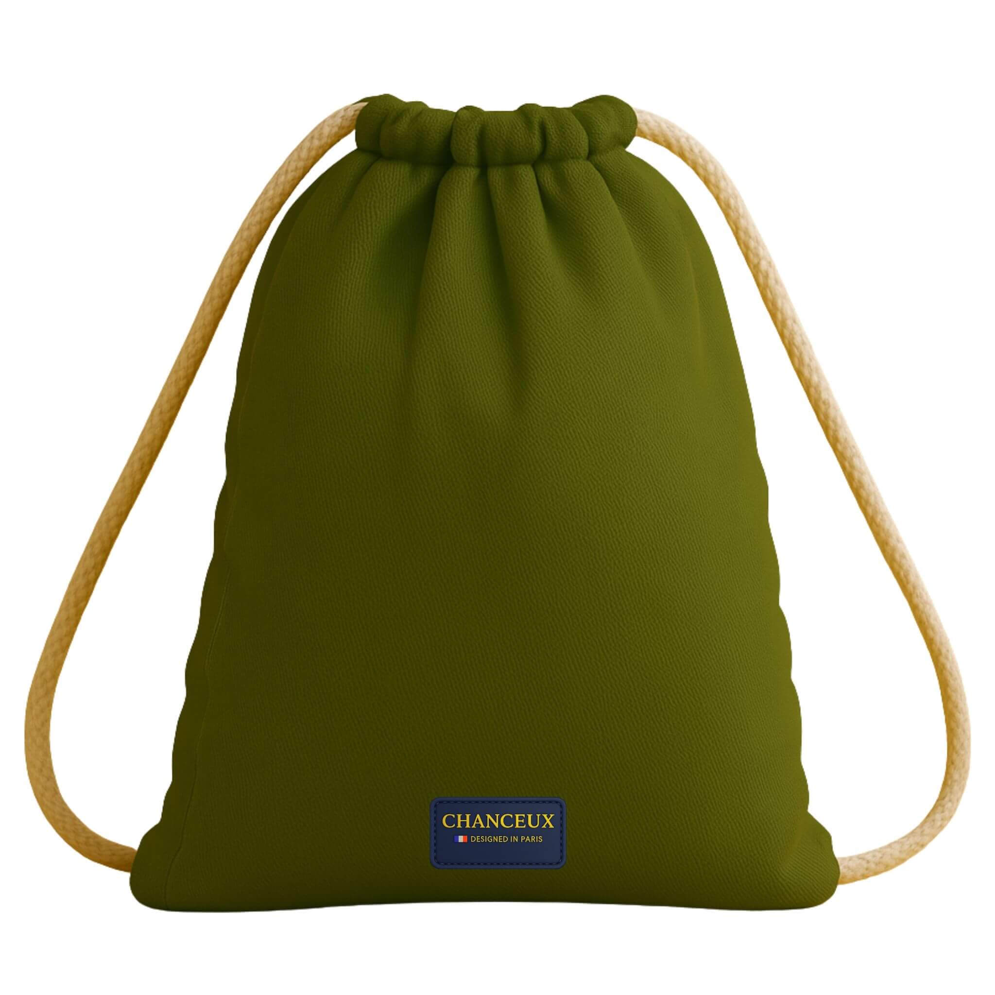 Drawstring Bagpack#Color_Rich Olive