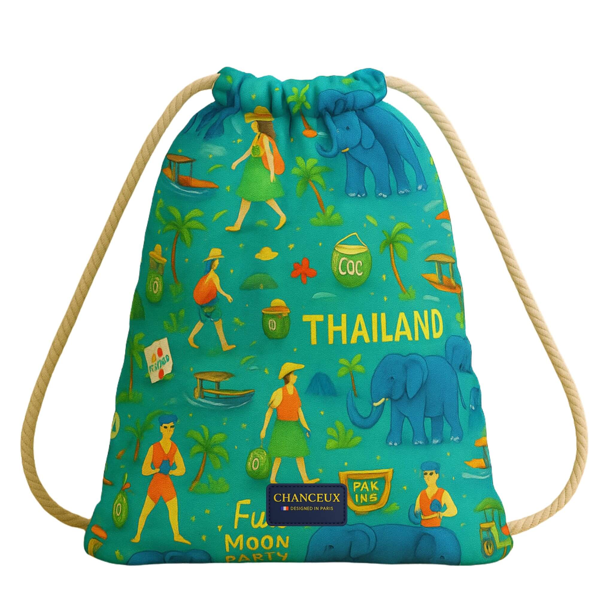 Drawstring Bagpack#Color_Thailand Theme