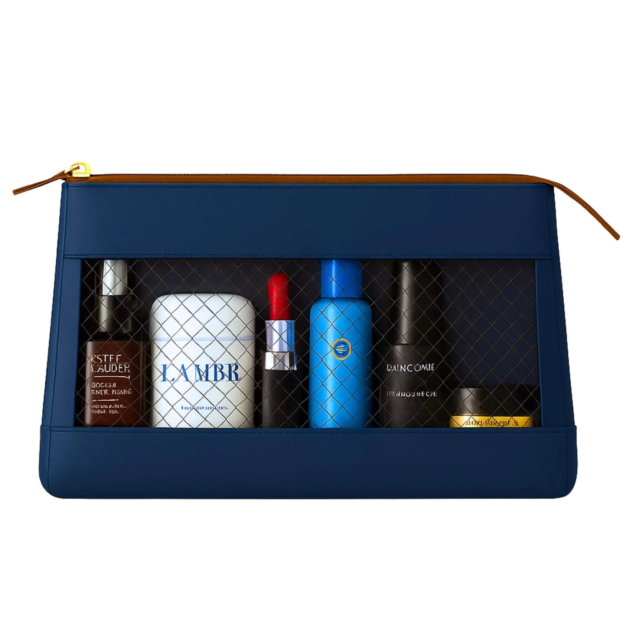 Mesh Organizer Pouch#Color_Mesh Pouch - Royal Blue