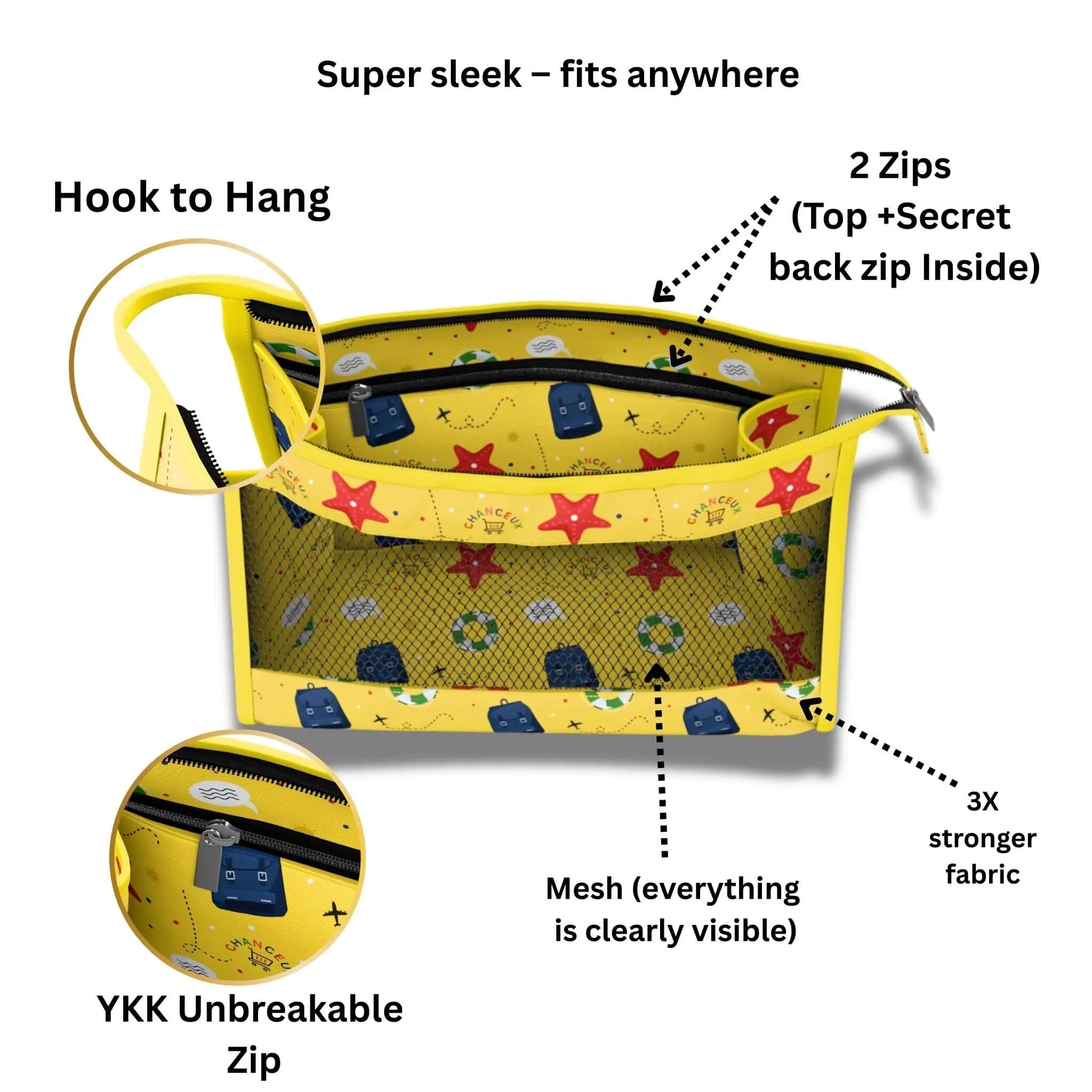 Mesh Organizer Pouch