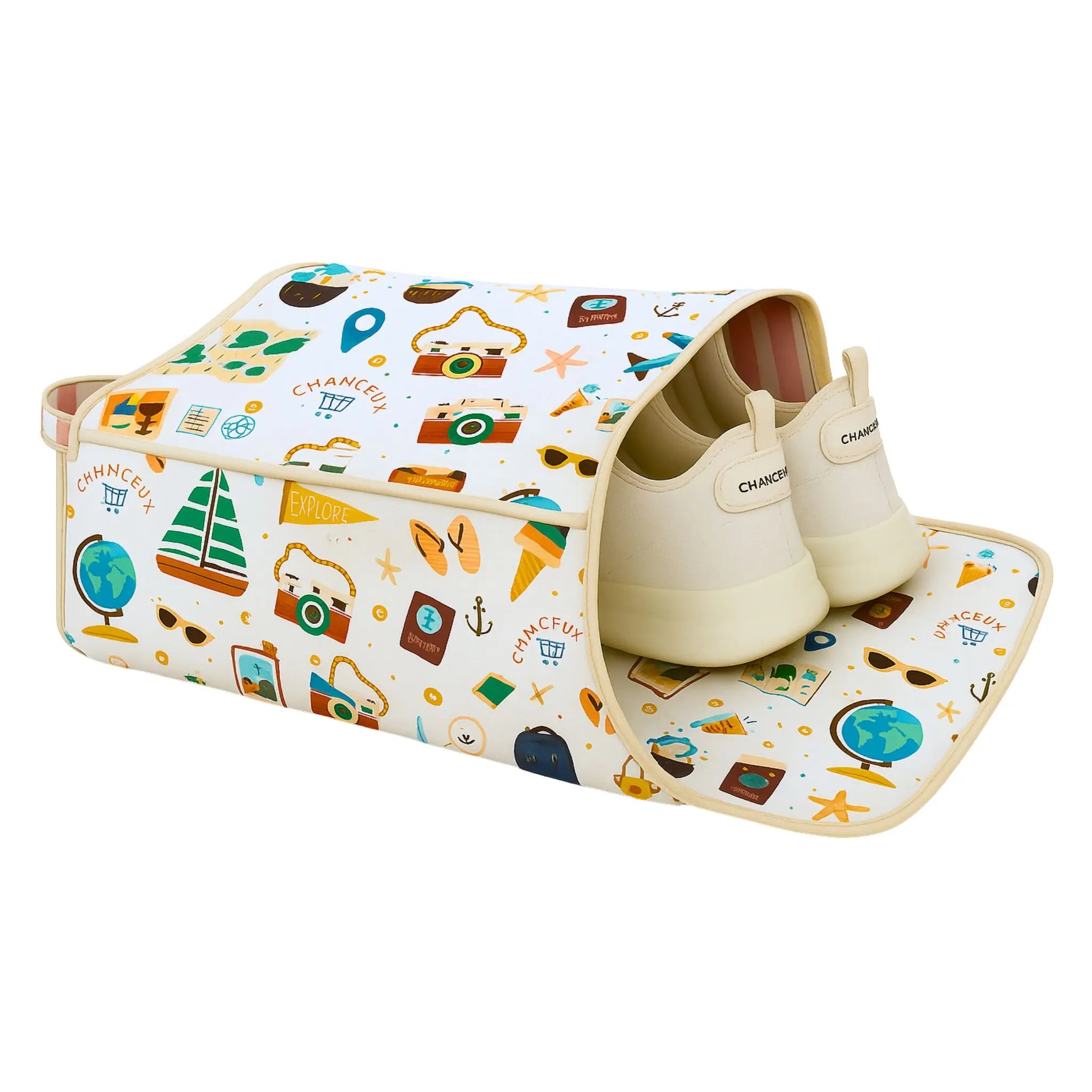 Shoe Bag#Color_White Travel