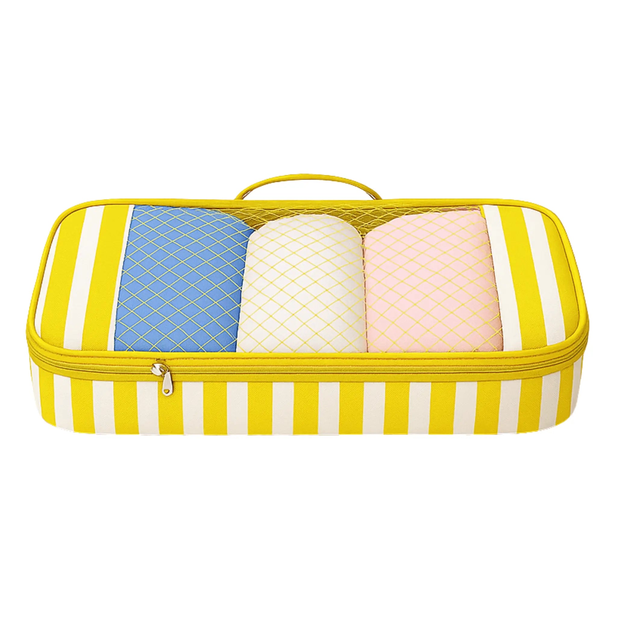 Compression Socks Bag#Color_Yellow Stripes SB