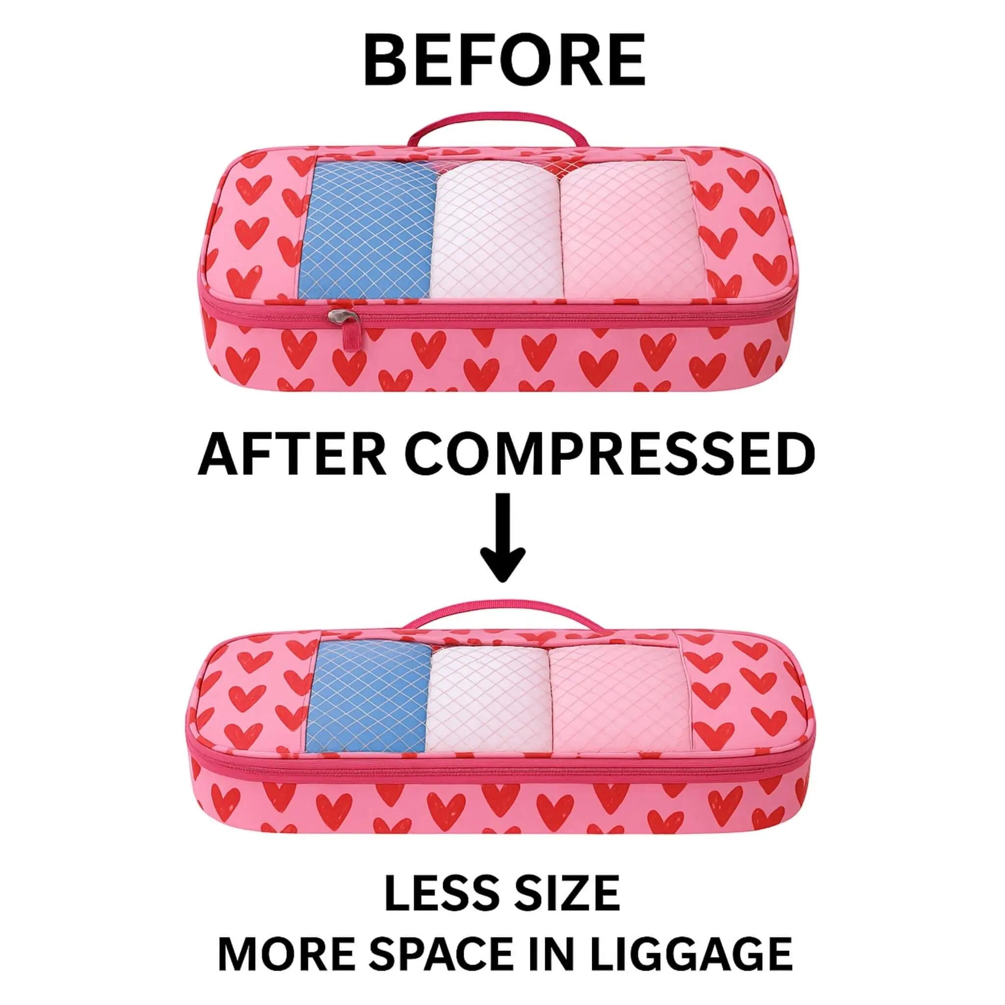 Compression Socks Bag#Color_Hearts SB
