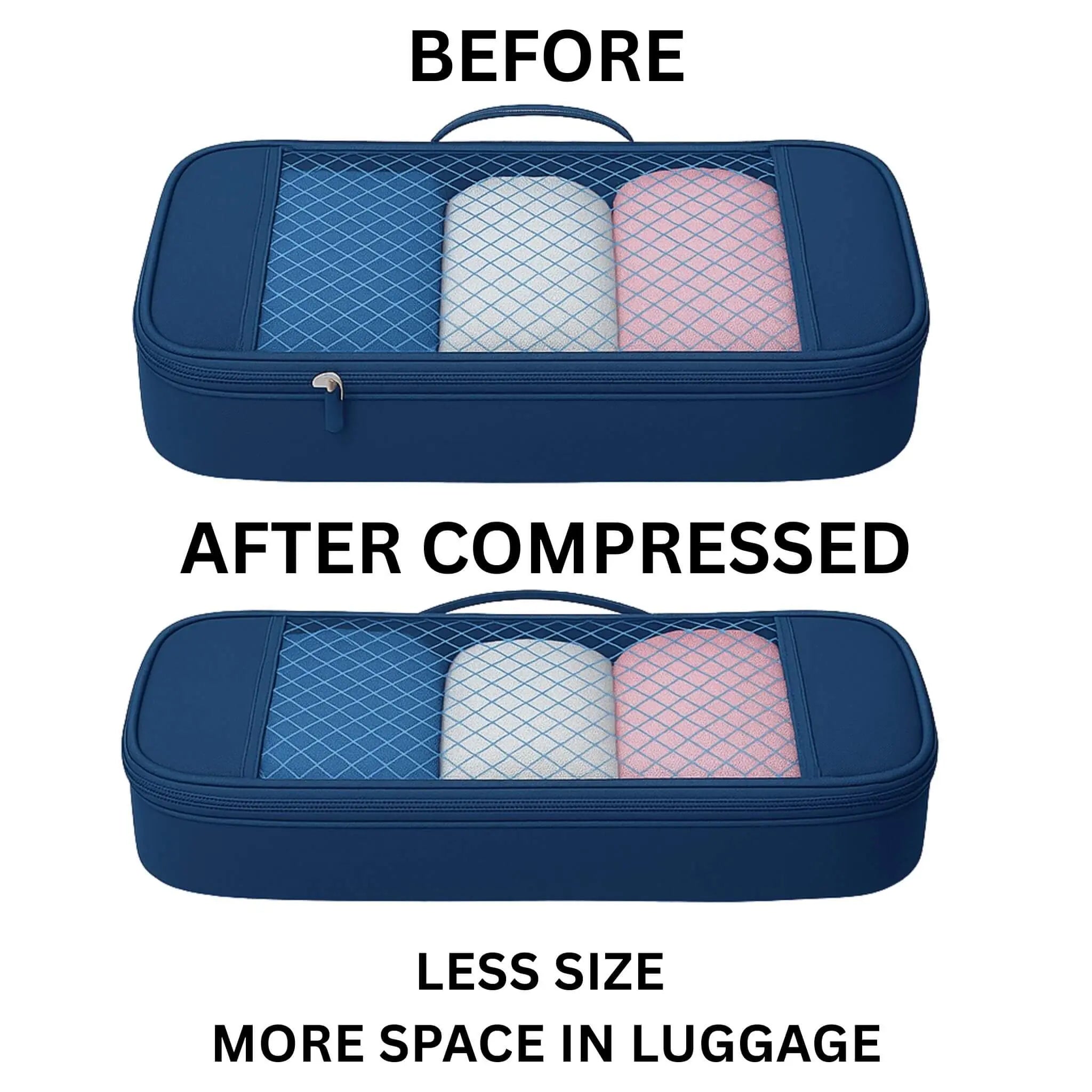 Compression Socks Bag#Color_Navy Blue SB