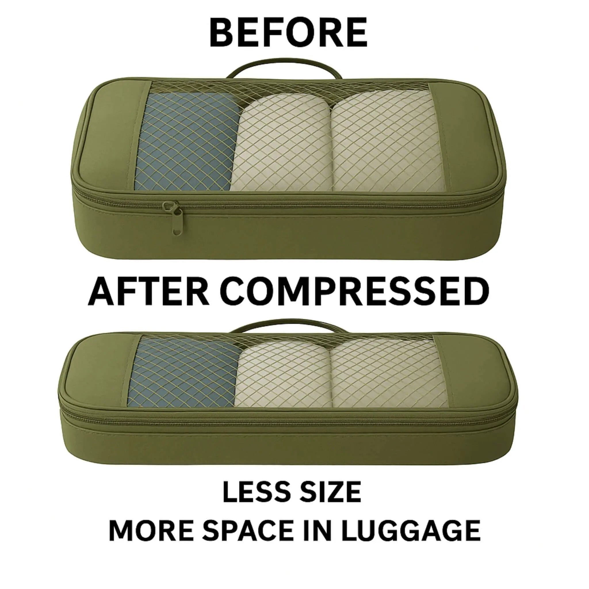 Compression Socks Bag#Color_Olive SB