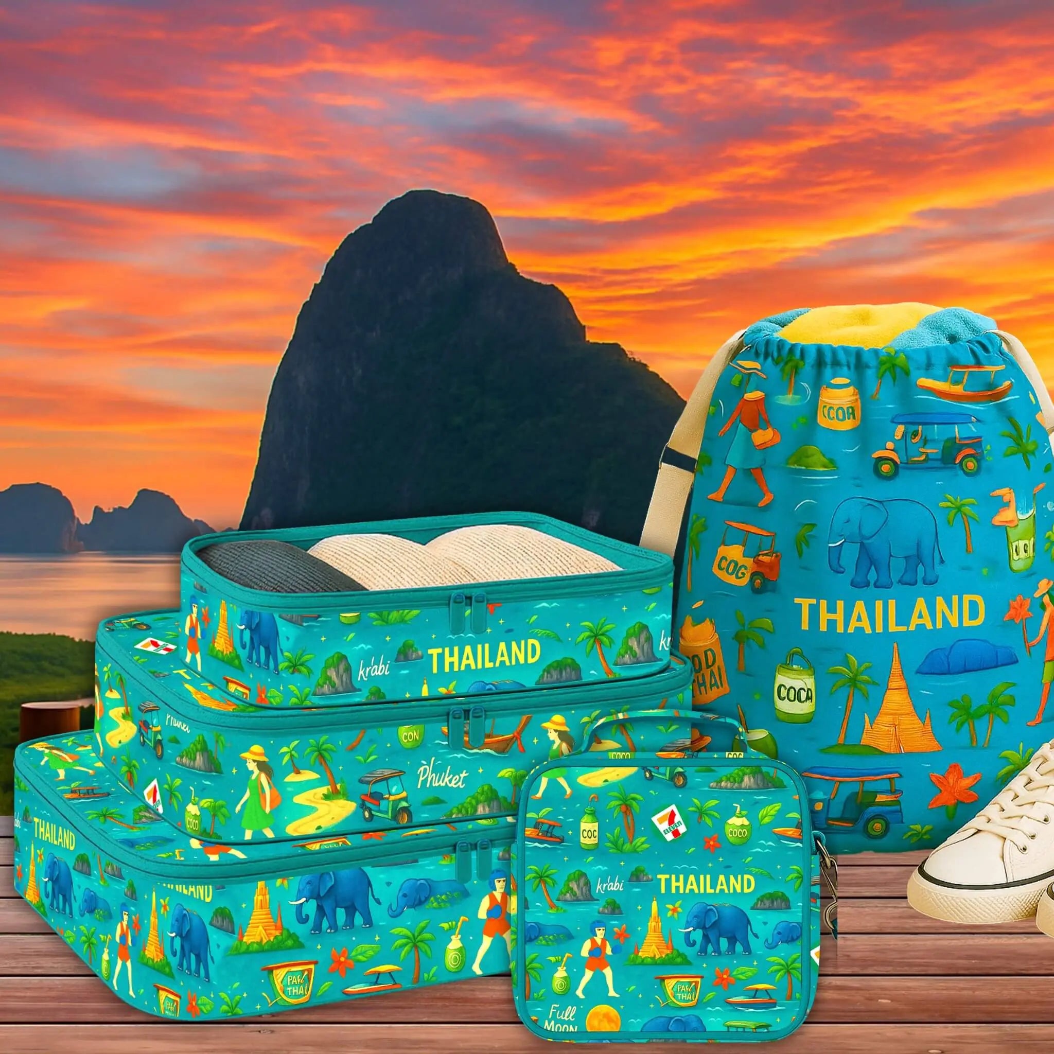 Thailand Edition- Set of 5#pack_Pro- Vanity Bag
