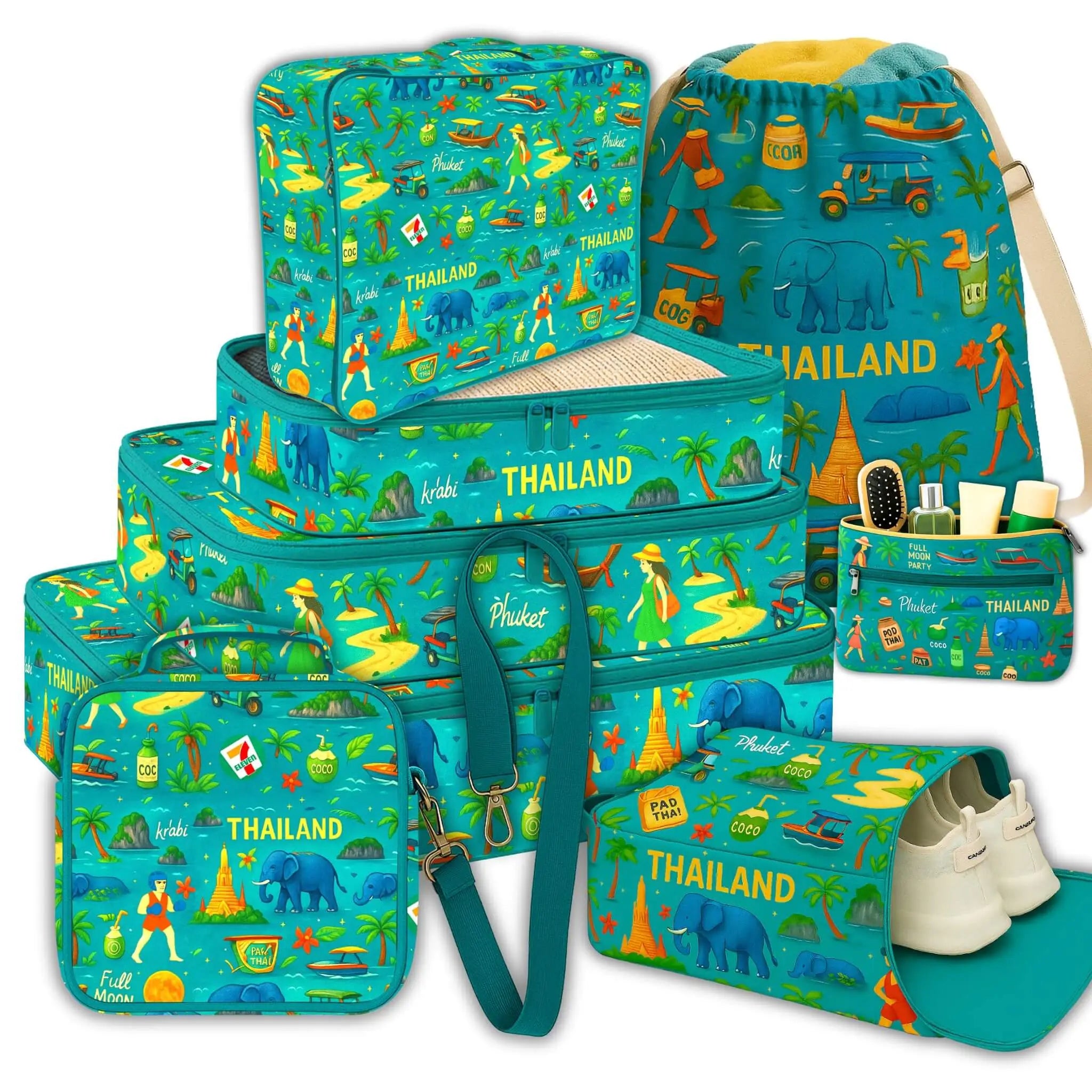 8 Pcs Pro Kit#Color_Thailand Theme 8O