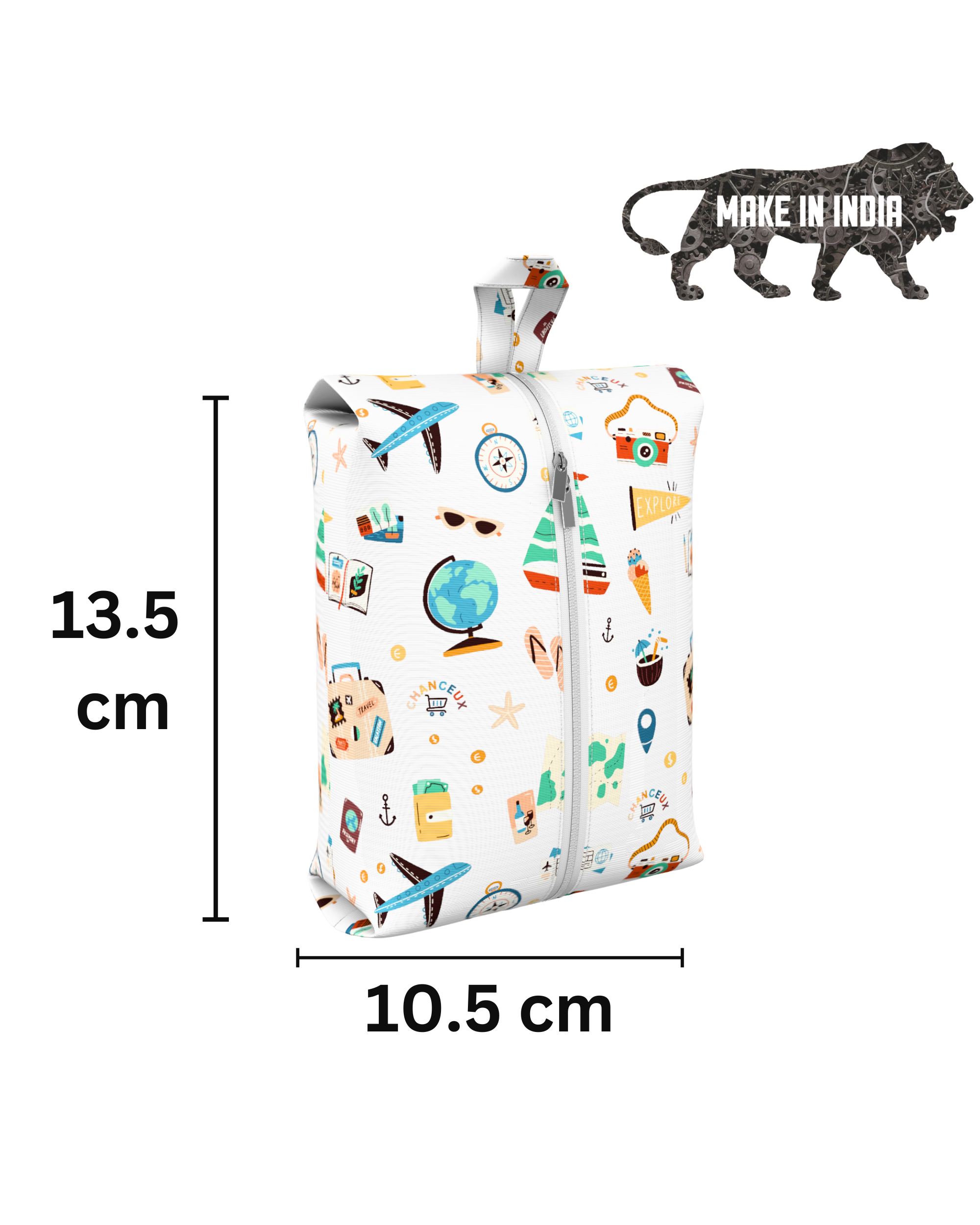 Waterproof Travel Shoe Bags#Color_WhiteTravel