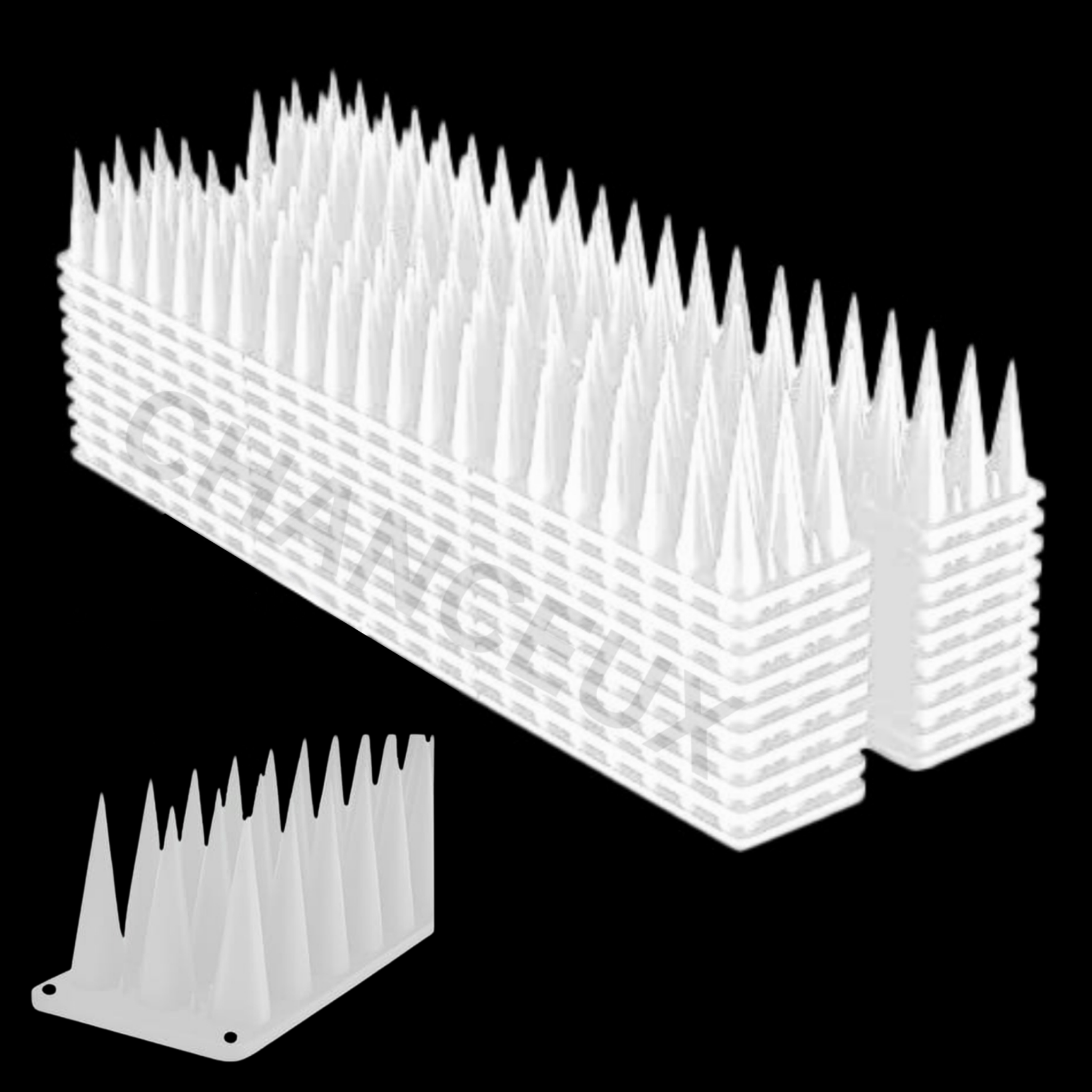 Anti Bird Animals Thief Spikes#Color_WhiteSpikes