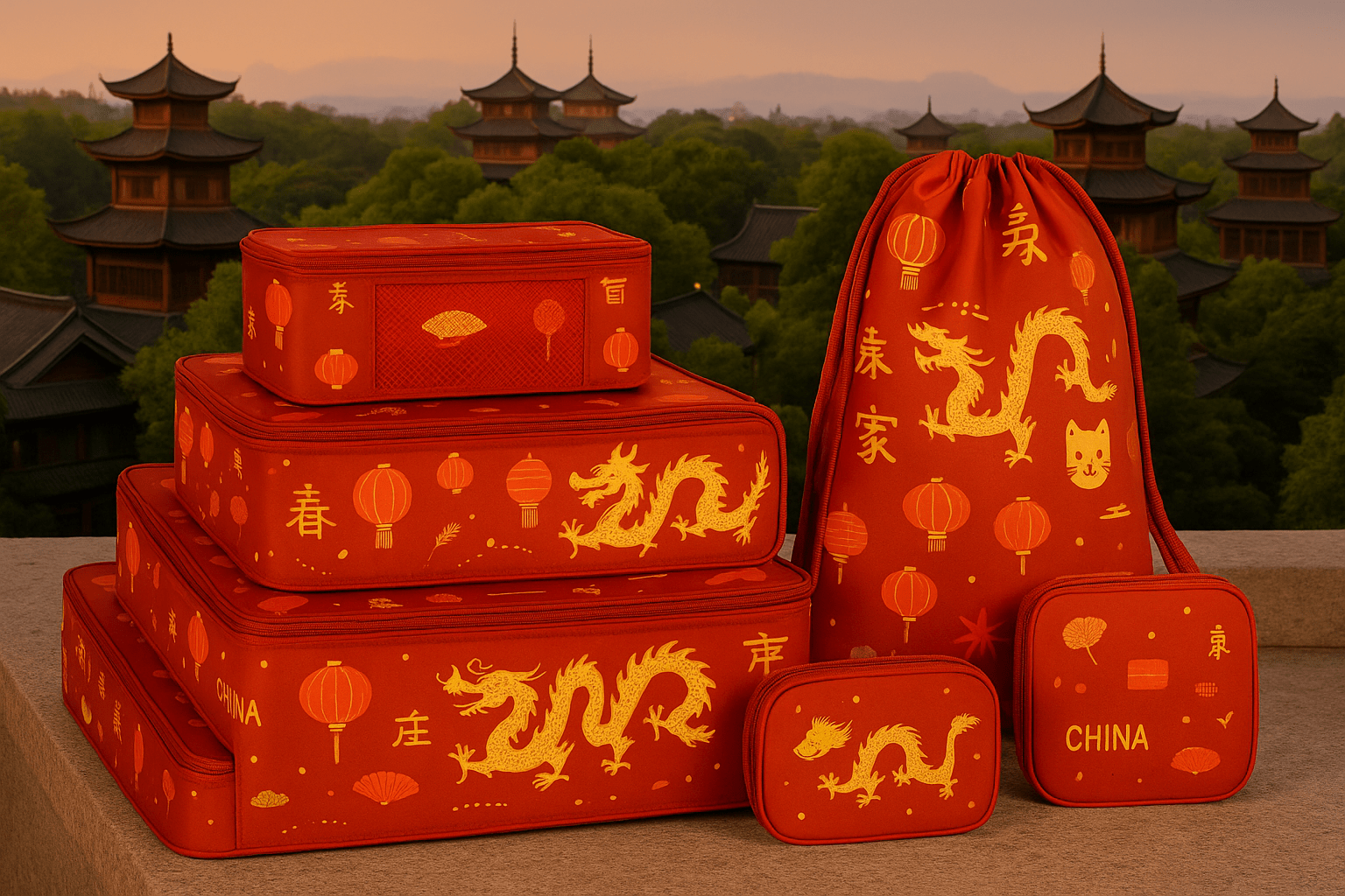 Thailand Edition - CHANCEUX 3 Pcs - Packing Cubes