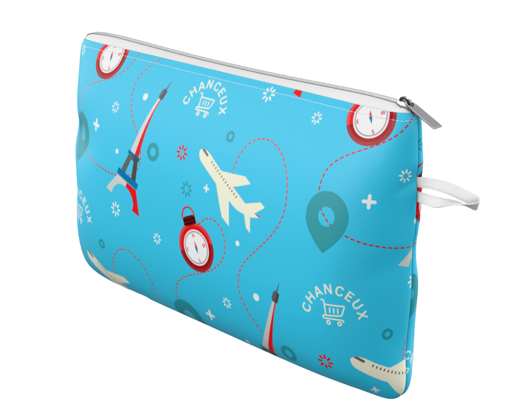 Makeup | Medicine - Pouch#Color_Small Pouch - Blue Paris