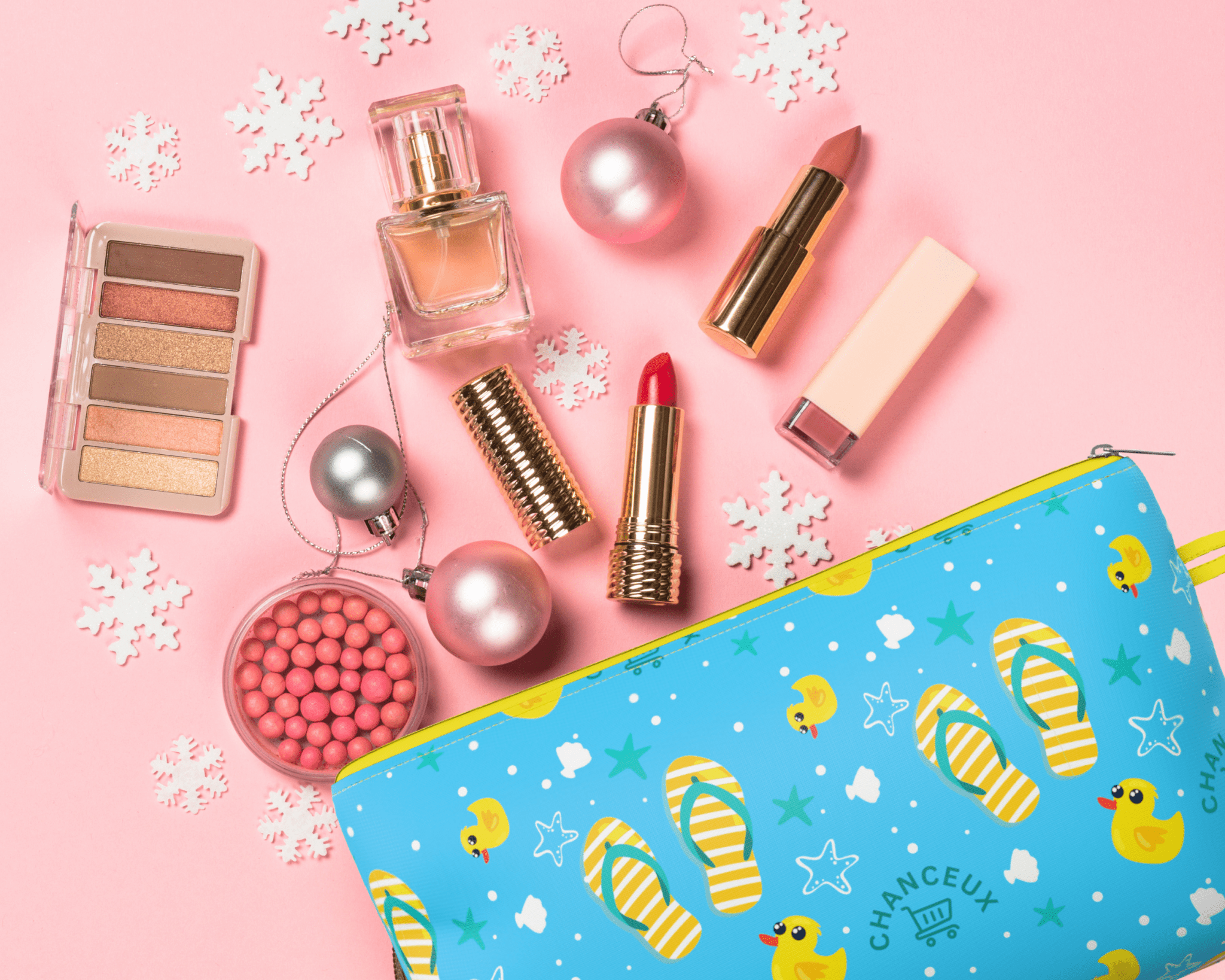 Makeup | Medicine - Pouch#Color_Small Pouch - Blue Duck