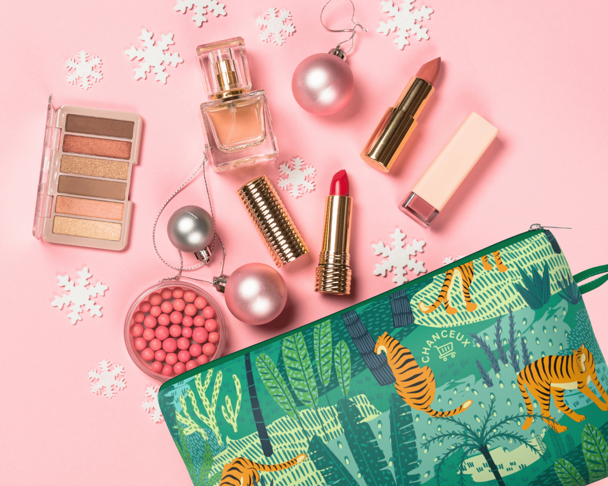 Mini Pouch#Color_Small Pouch - Green Tiger