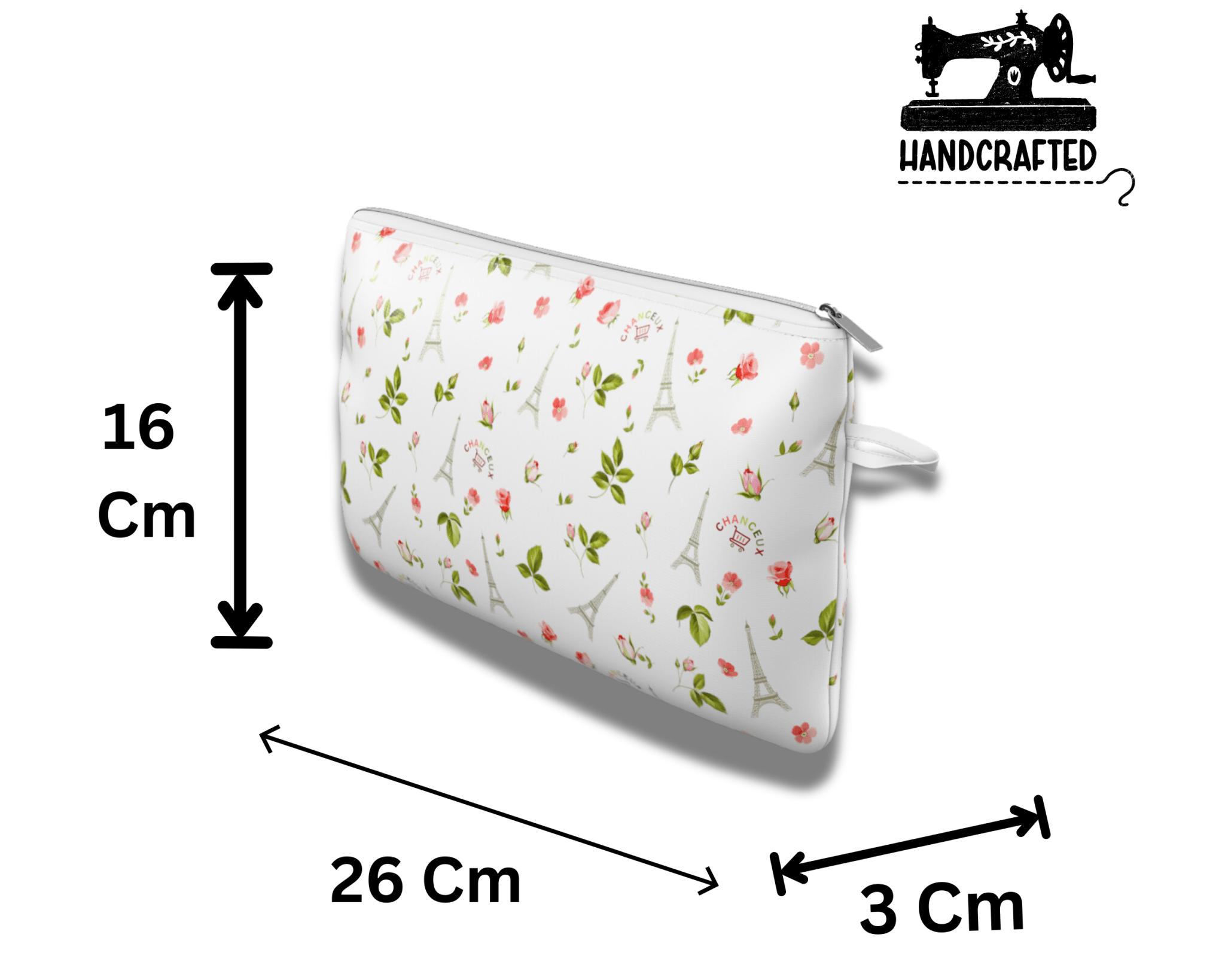 Mini Pouch#Color_Small Pouch - White Paris