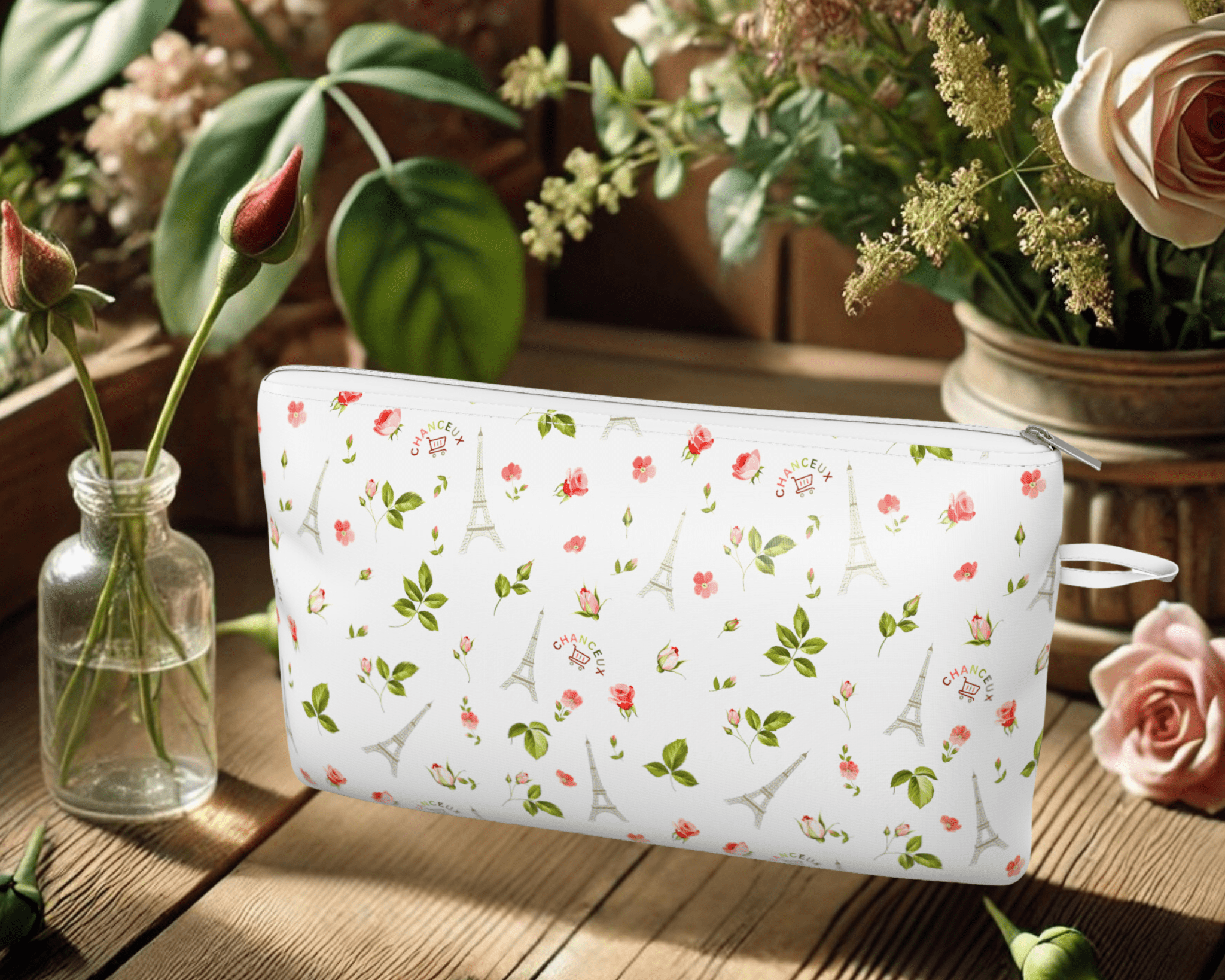 Mini Pouch#Color_Small Pouch - White Paris