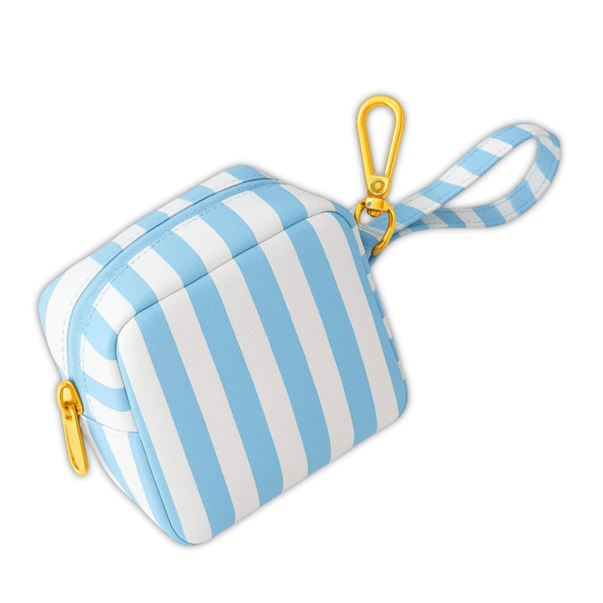 Mini Pouch#Color_Mini Pouch - Blue Stripes