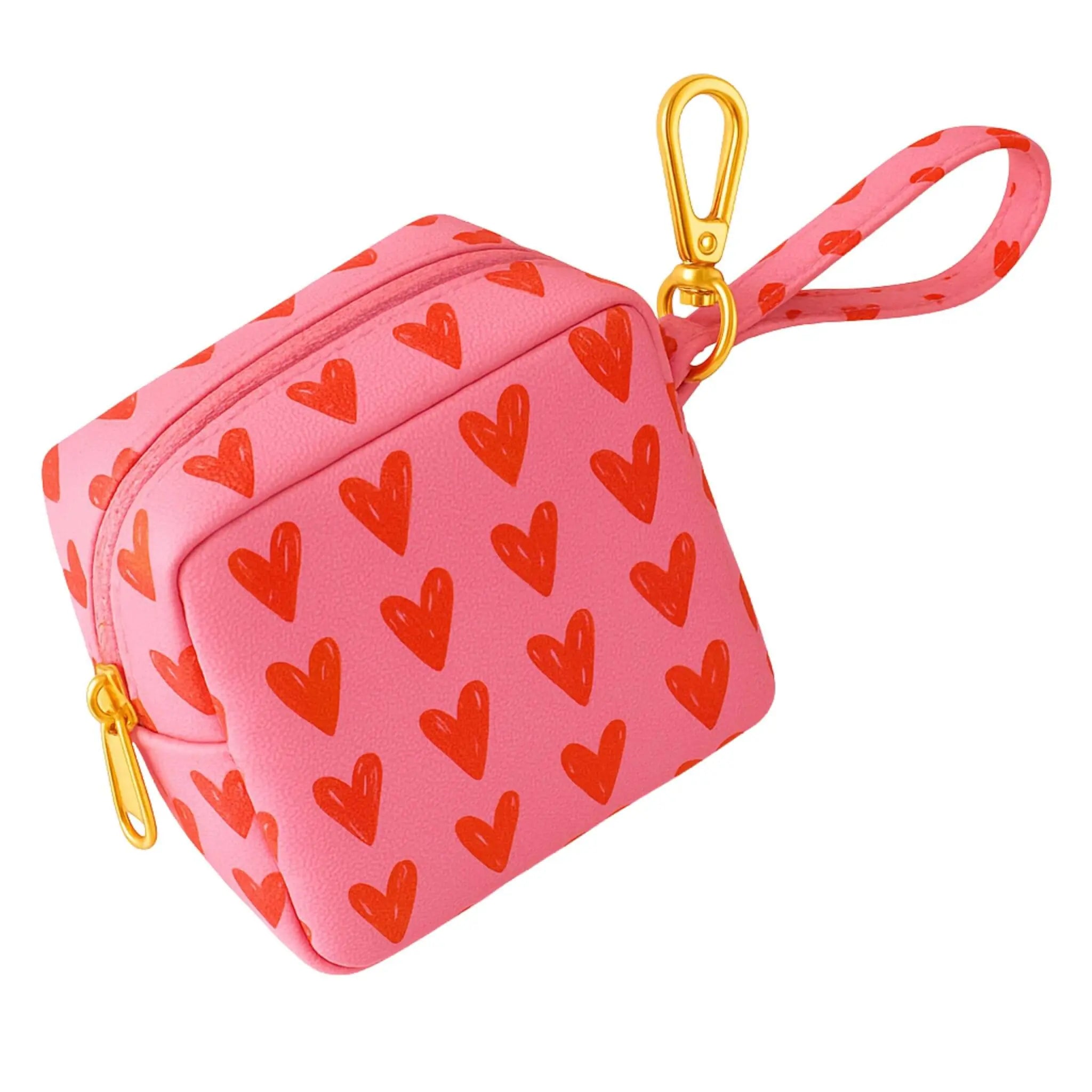 Mini Pouch#Color_Mini Pouch - Cute Hearts