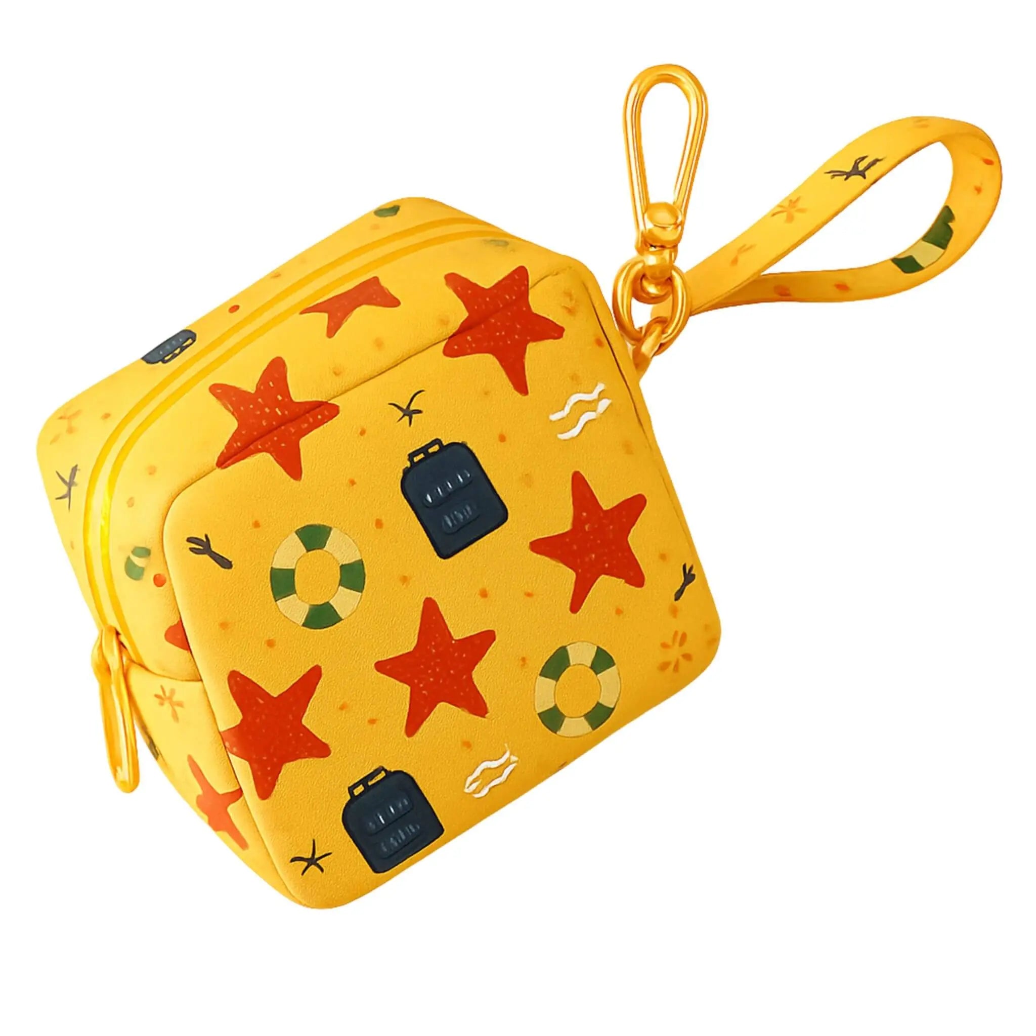 Mini Pouch#Color_Mini Pouch - Yellow Beach