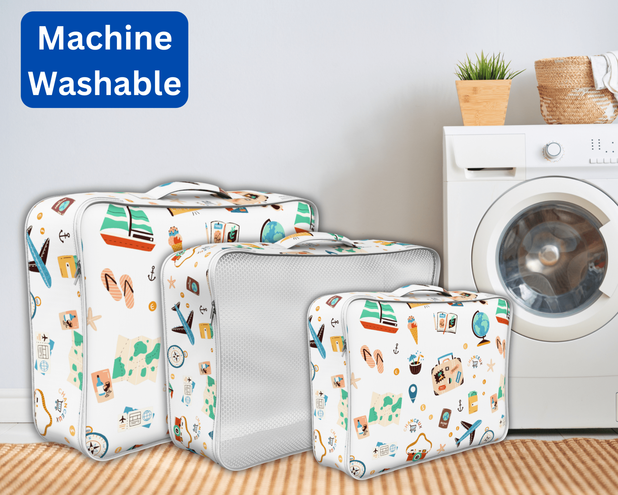 Multi Set Cube Organisers#Color_WhiteTravel