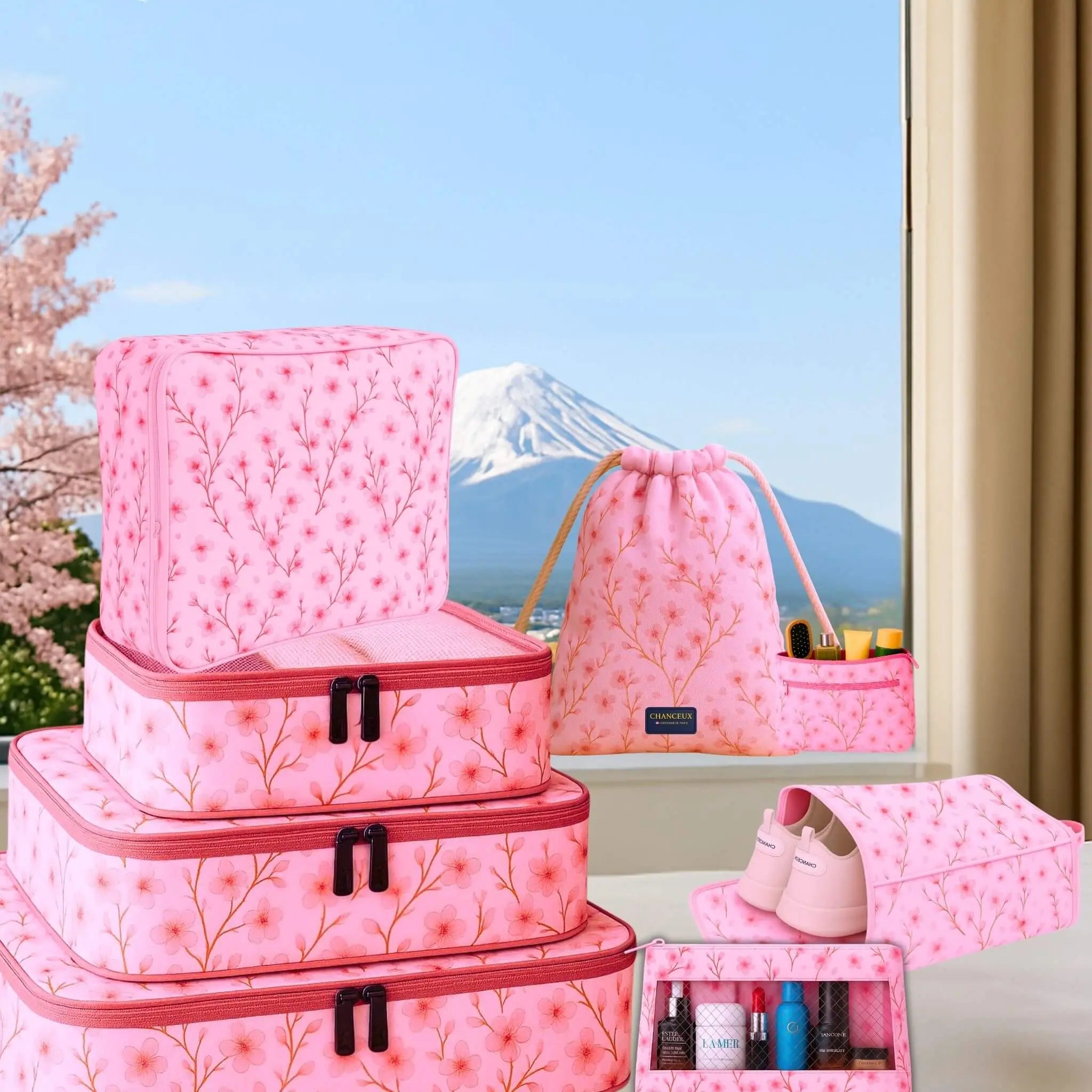 Japan Edition- Set of 8#pack_Essential- Small Pouch