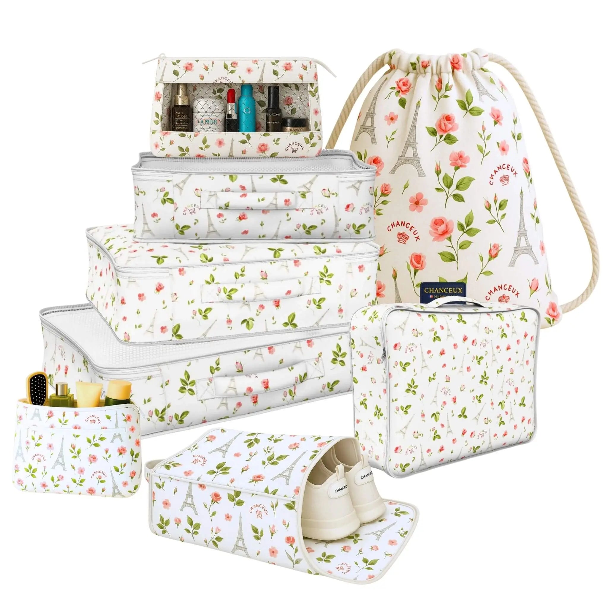8 Pcs Essential Kit#Color_White Paris 8P
