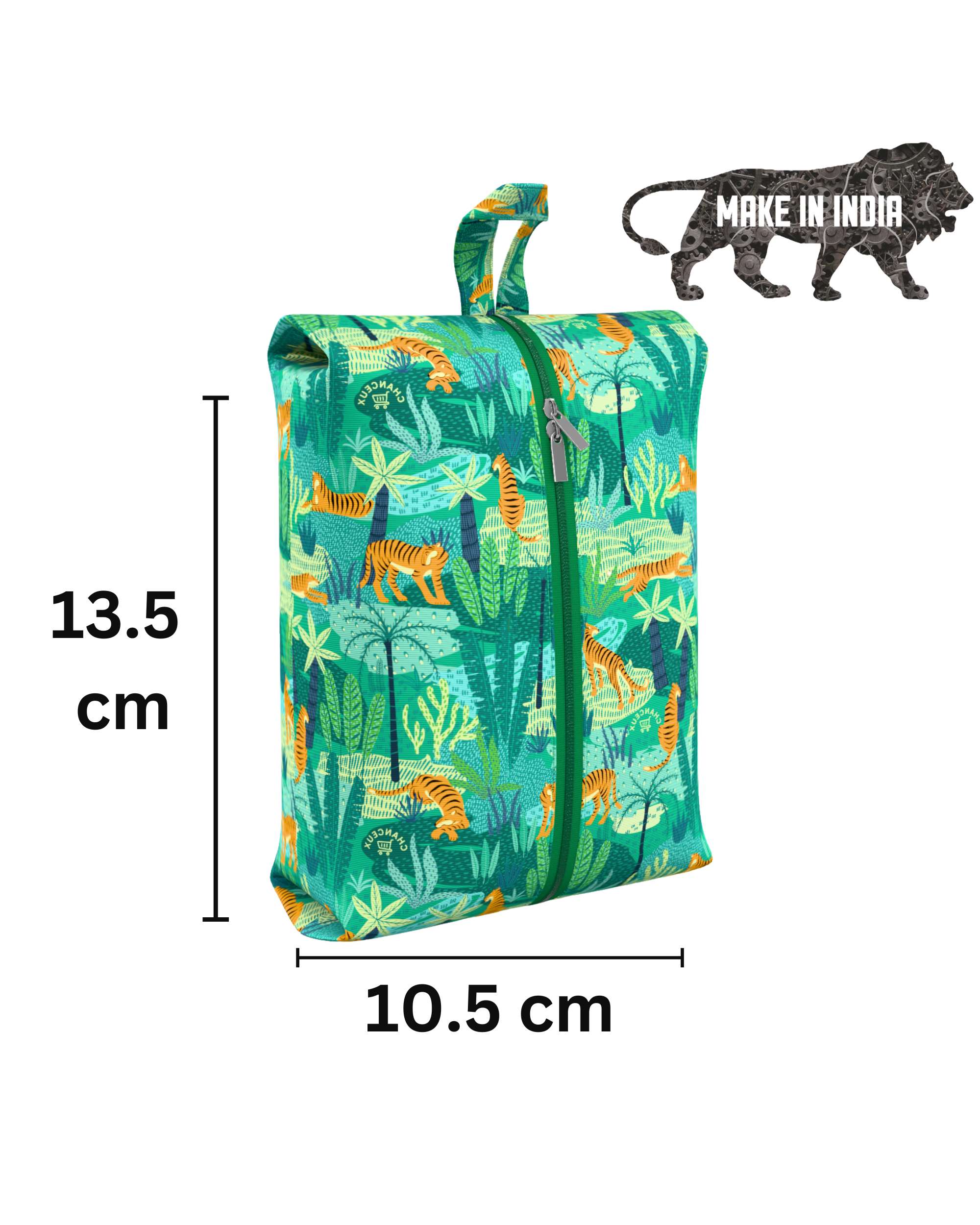 Waterproof Travel Shoe Bags#Color_GreenTiger
