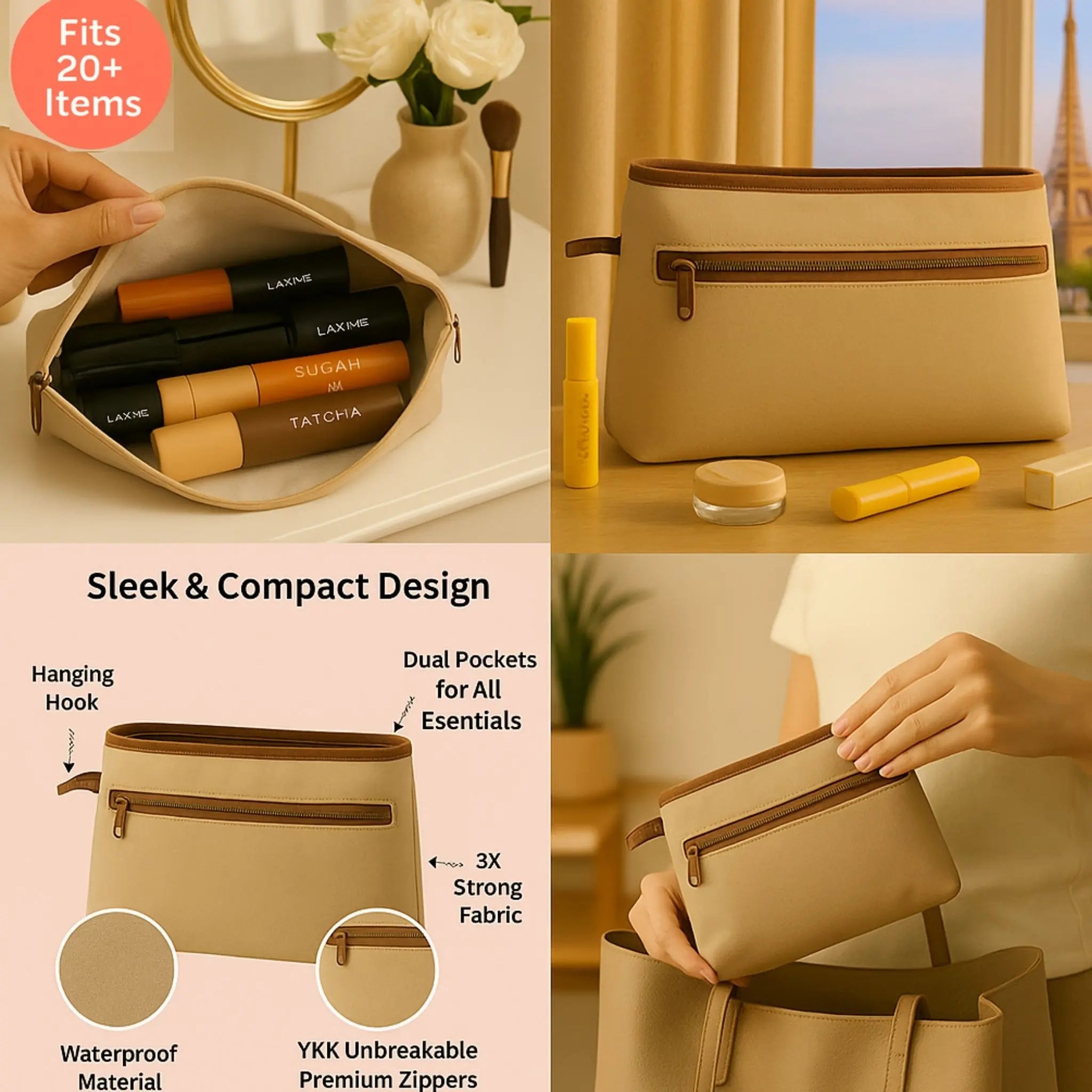 China Edition- Set of 5#pack_Essential- Small Pouch