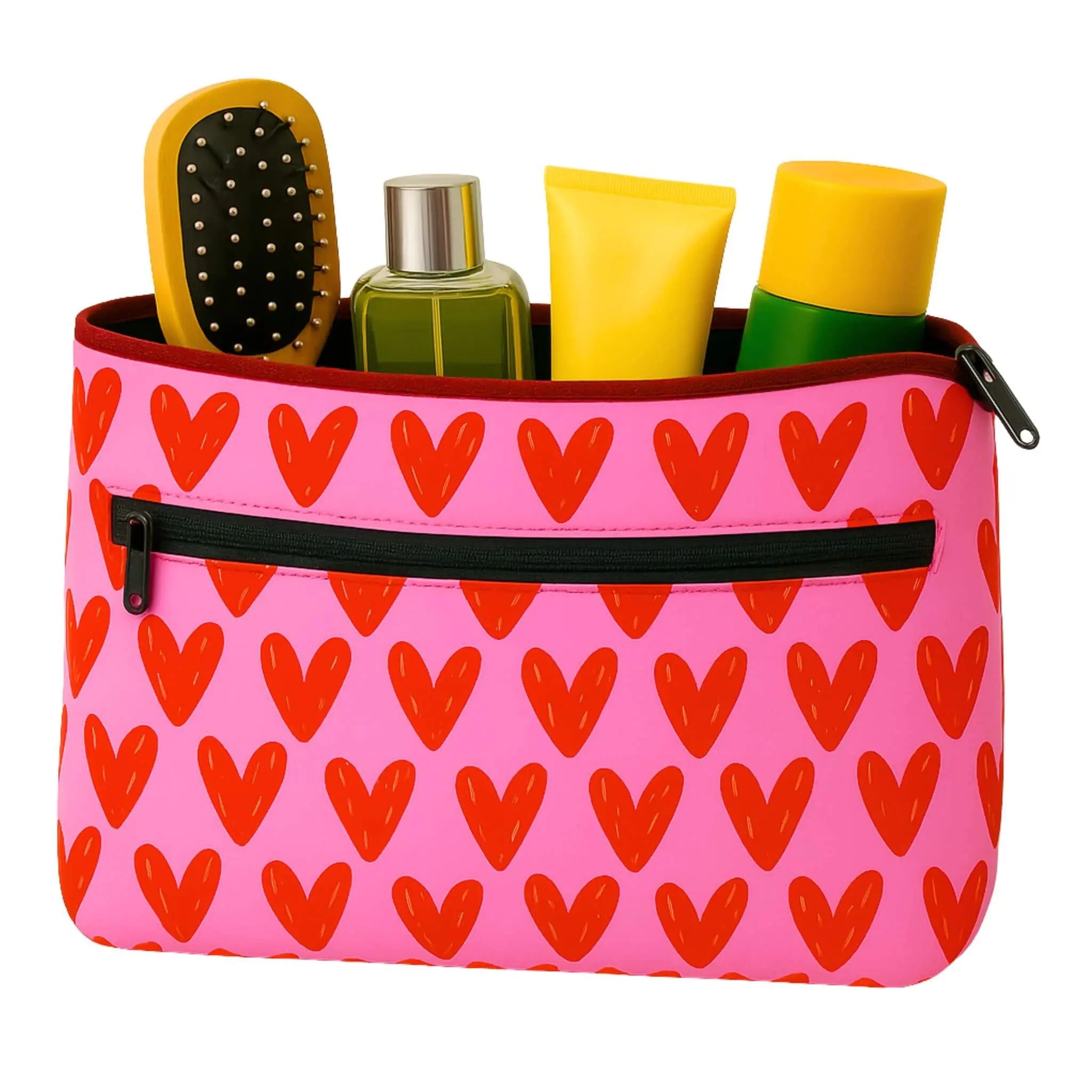 Small Pouch#Color_Small Pouch - Cute Hearts