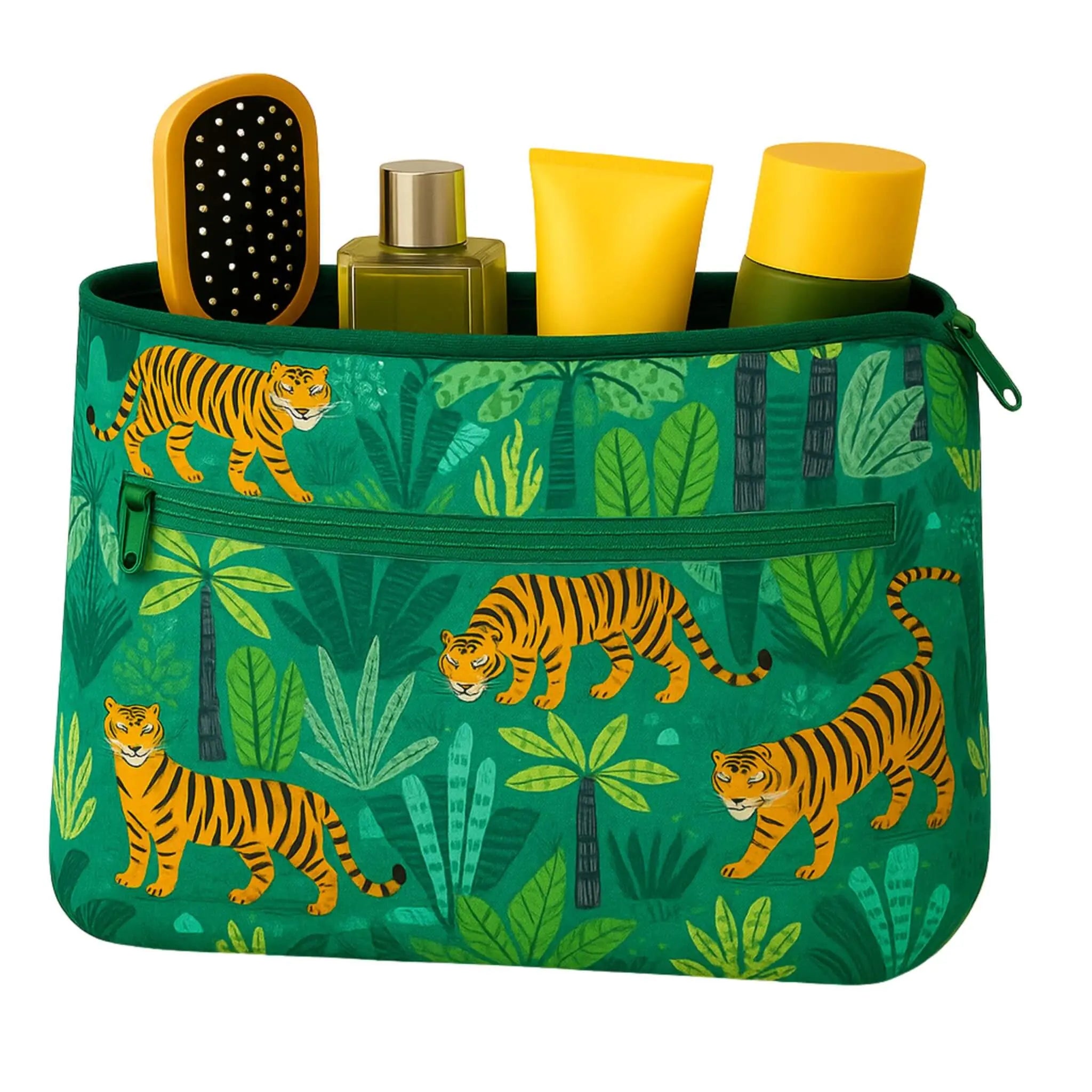 Small Pouch#Color_Small Pouch - Green Tiger