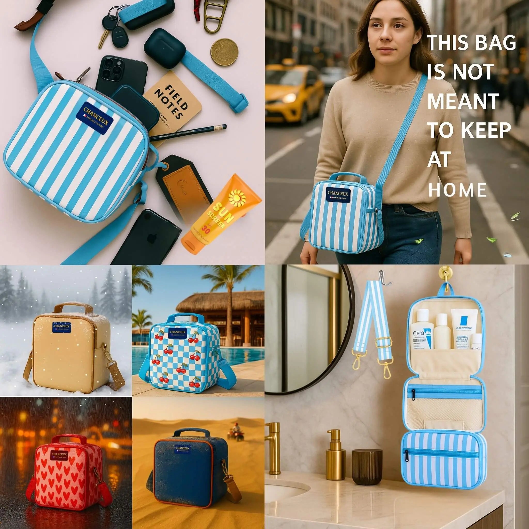 China Edition- Set of 8#pack_Pro- Vanity Bag